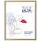 Frame USA Metal I Gold Single Image Picture Frame